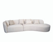 Madison Modular Sofa - Champagne + Micro Suede