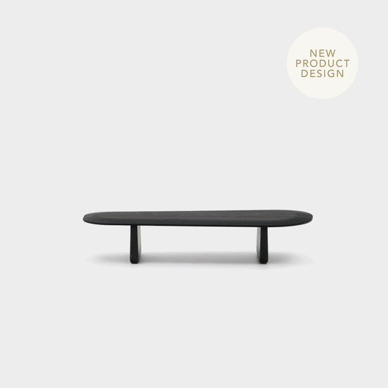 Pirita Coffee Table - Black + Oak
