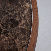 Mix Coffee Table Medium - Smoked Oak + Marble