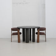 Mailen Dining Table / Round - Smoked Ash