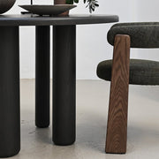 Mailen Dining Table / Round - Smoked Ash