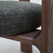 Granite Dining Chair - Olive + Walnut Stain