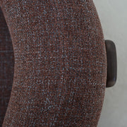Granite Armchair - Walnut Stain + Brown