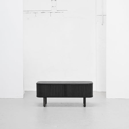 Mailen Media Cabinet / Small - Smoked Ash