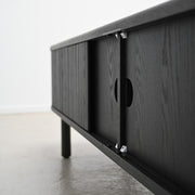 Mailen Media Cabinet / Large - Smoked Ash