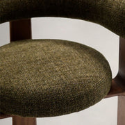 Granite Dining Chair - Olive + Walnut Stain