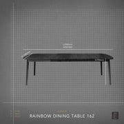 Rainbow Extension Dining Table - 1620