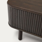 Mailen Media Cabinet - Smoked Ash