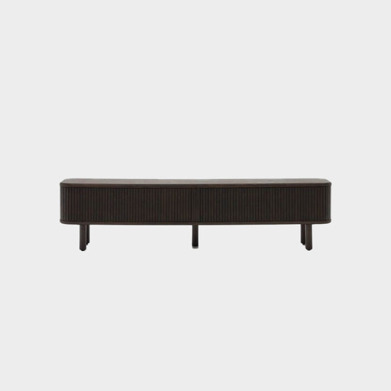 Mailen Media Cabinet - Smoked Ash