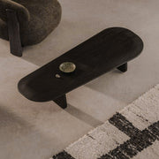 Pirita Coffee Table - Black + Oak