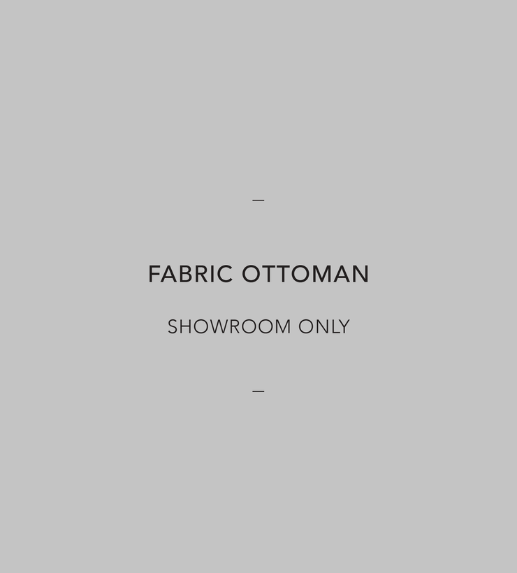 Millen Ottoman - Oyster