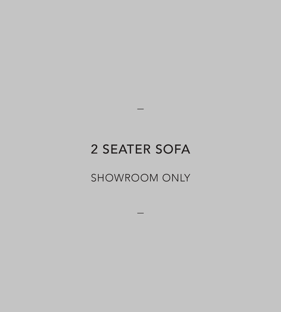 Odin 2 Seater Sofa - Velvet + Chrome Grey