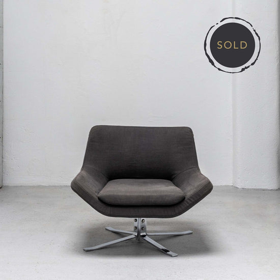 1980s Vintage Swivel Chair