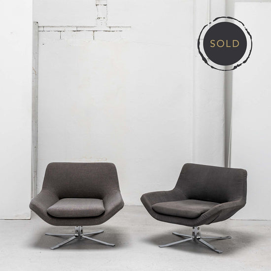 Late 1980s Vintage Swivel Chair