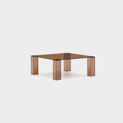 Adularia Side Table - Amber + Glass