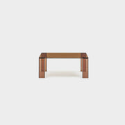 Adularia Side Table - Amber + Glass
