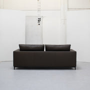 Crescent 3 Seater Sofa - Tobbacco/Leather