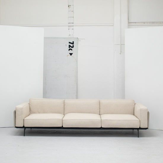 Moda 3 Seater Sofa - Linen/Stone