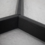 Teri Side Table - Black + Oak
