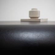 ERA Coffee Table / Large Med - Black + Leather