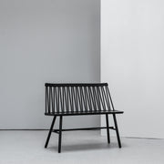 Zigzag Bench Seat - Black