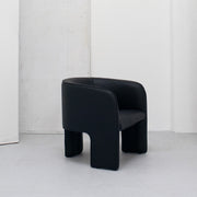 Marlo Armchair - Black + Leather