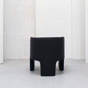 Marlo Armchair - Black + Leather