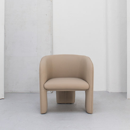 Marlo Armchair - Champagne/Leather