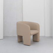 Marlo Armchair - Champagne + Leather