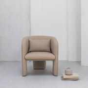 Marlo Armchair - Champagne + Leather