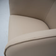 Marlo Armchair - Champagne + Leather