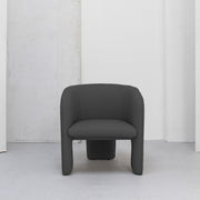 Marlo Armchair - Charcoal + Leather