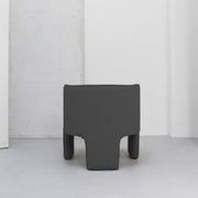Marlo Armchair - Charcoal + Leather