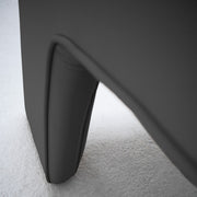 Marlo Armchair - Charcoal + Leather