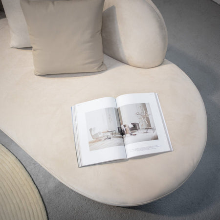 Madison Modular Sofa - Champagne + Micro Suede