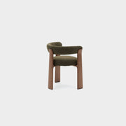 Granite Dining Chair - Olive + Walnut Stain