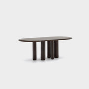 Mailen Dining Table / Oval - Smoked Ash
