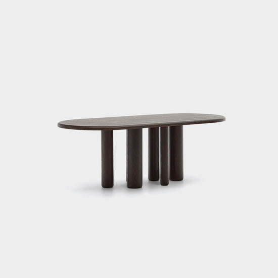 Mailen Dining Table / Oval - Smoked Ash