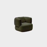 Martina Armchair - Olive + Boucle