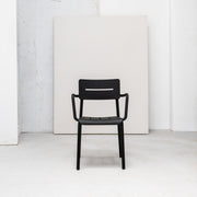 Outo Chair + With Arms - Black