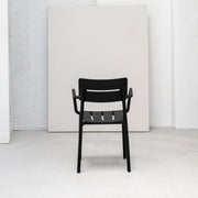 Outo Chair + With Arms - Black
