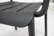 Outo Chair + With Arms - Black
