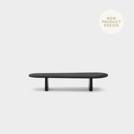 Pirita Coffee Table - Black + Oak
