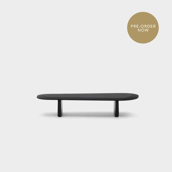 Pirita Coffee Table - Black + Oak