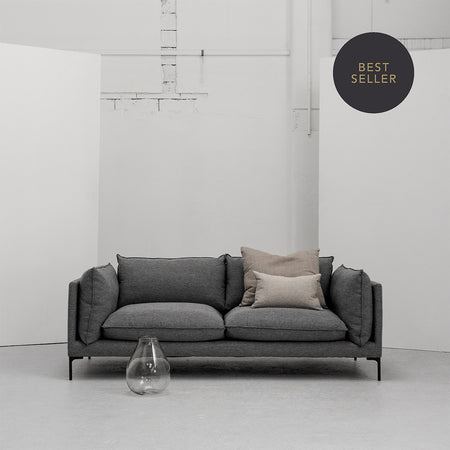 Sabine 2.75 Seater Sofa - Charcoal