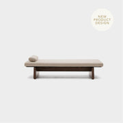 Topaz Daybed - Biege + Walnut Stain