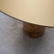 Brasil Side Table - Mocha Marble / Gold