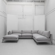 Sabine LAF Modular Sofa + Ottoman - Stone Grey