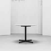 Vary Round Dining Table - Carrara Marble