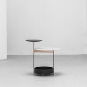Joy Side Table - Carrara + Marble